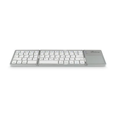 Mediarange Mros133 Teclado Bluetooth Qwertz Alemán, Suizo Plata
