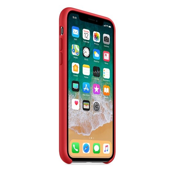 Apple Funda Iphone X Silicone Case - (Product)Red - Mqt52zm/A