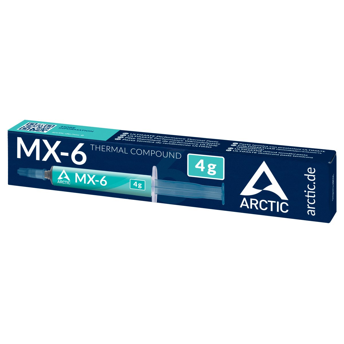EAN 4895213703925 - ARCTIC MX-6 compuesto disipador de calor Pasta térmica 4 g imagen 2