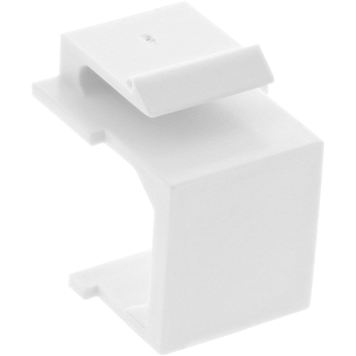 Inline Keystone Snap-In Tapa Ciega Para Ranura De Módulo, Blanco, 10 Uds.