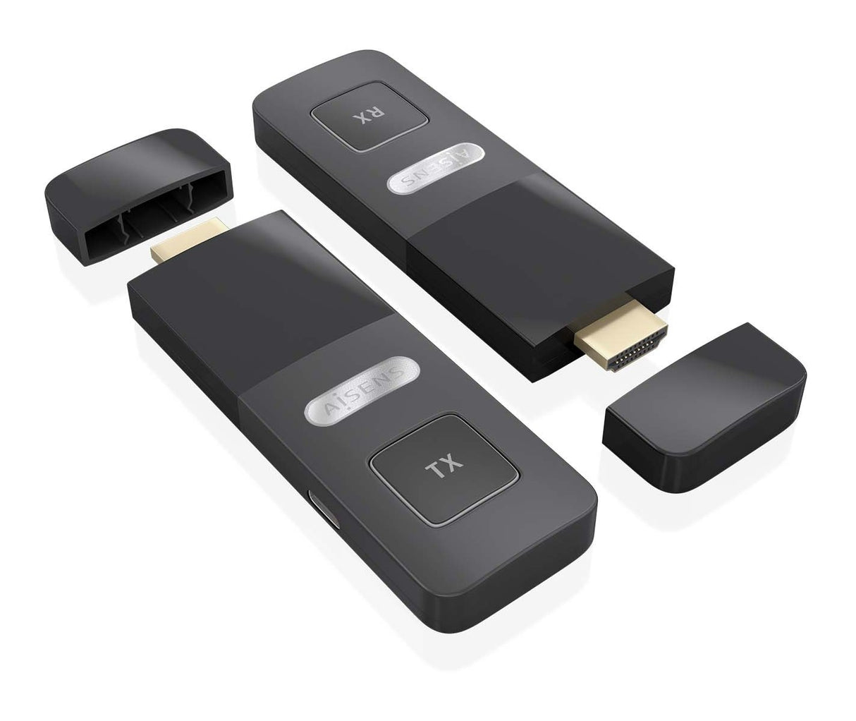 EAN 8435739901755 - AISENS ASWL-H2K30M001-BK extensor audio/video Transmisor y receptor de señales AV imagen 2