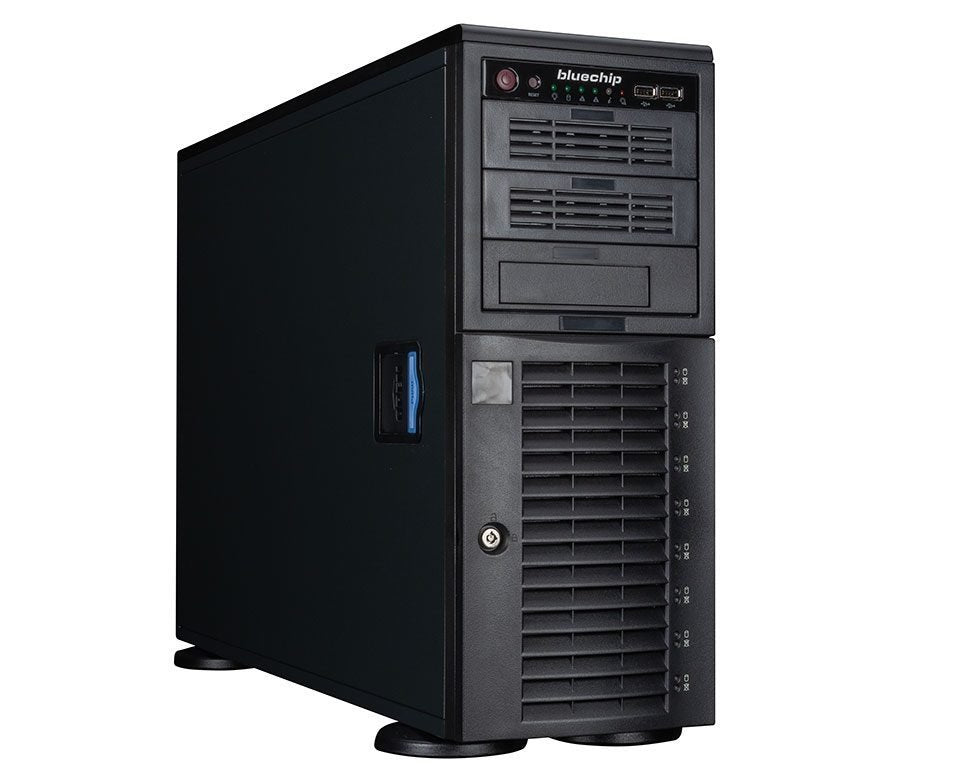 EAN 4250749708668 - bluechip SERVERline T30336a servidor 960 GB Torre Intel Xeon E E-2414 2,6 GHz 32 GB DDR5-SDRAM 1280 W imagen 1