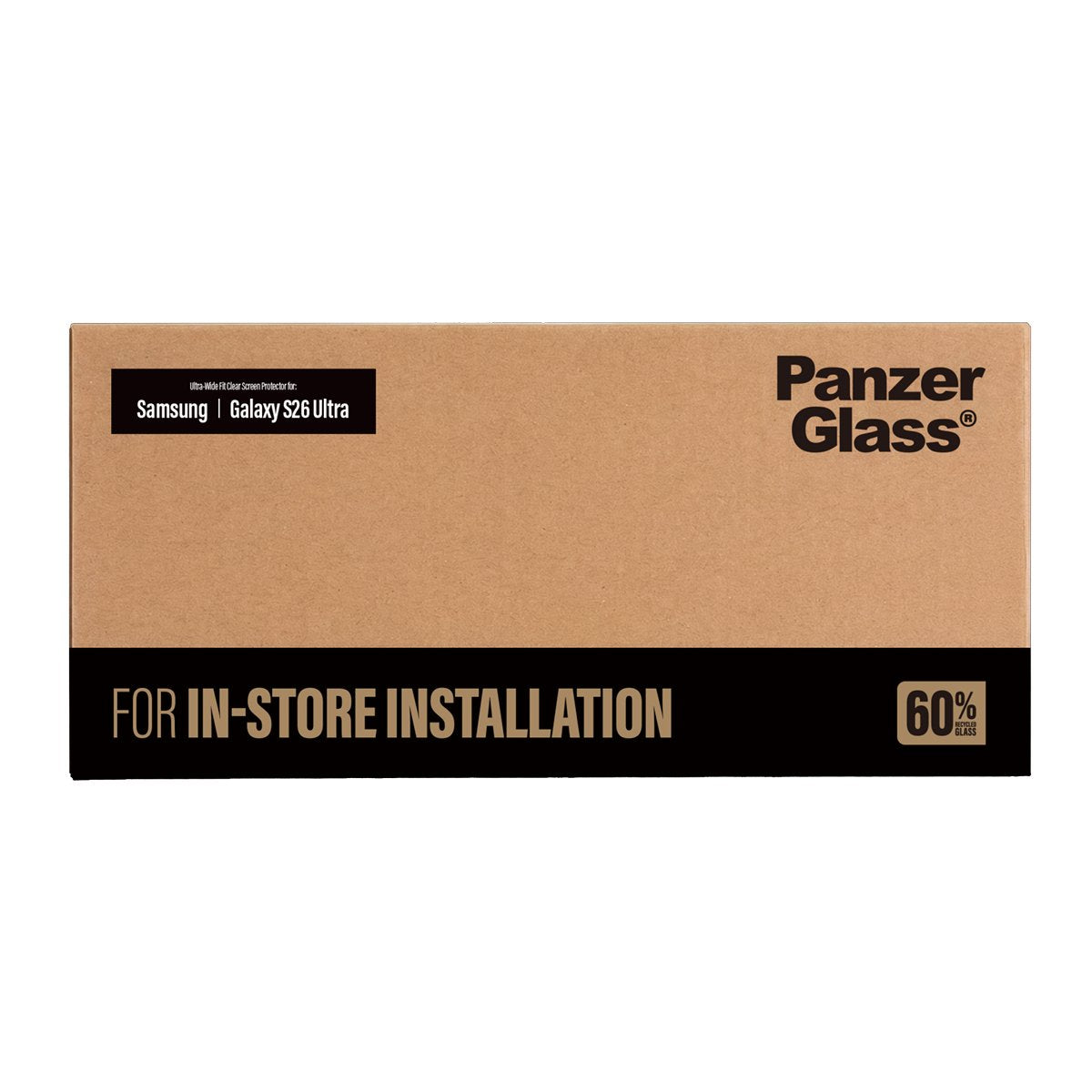 Panzerglass ® Protector De Pantalla Samsung Galaxy S26 Ultra Ultra-Wide Fit For Fastfit Installationsmaschine, Samsung, Samsung - Galaxy S26 Ultra, Seco Aplicación, Resistente A Arañazos, Resistente A Golpes,