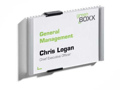 Señal De Puerta Durable Señal Informativa 149x105,5 Mm Plata Metalizada