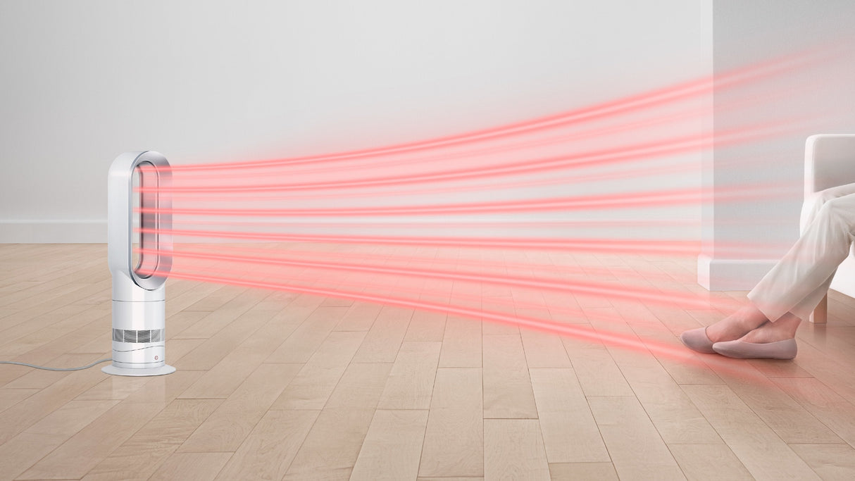 Dyson Hot+Cool Ventilador Calefactor Am09 Plateado