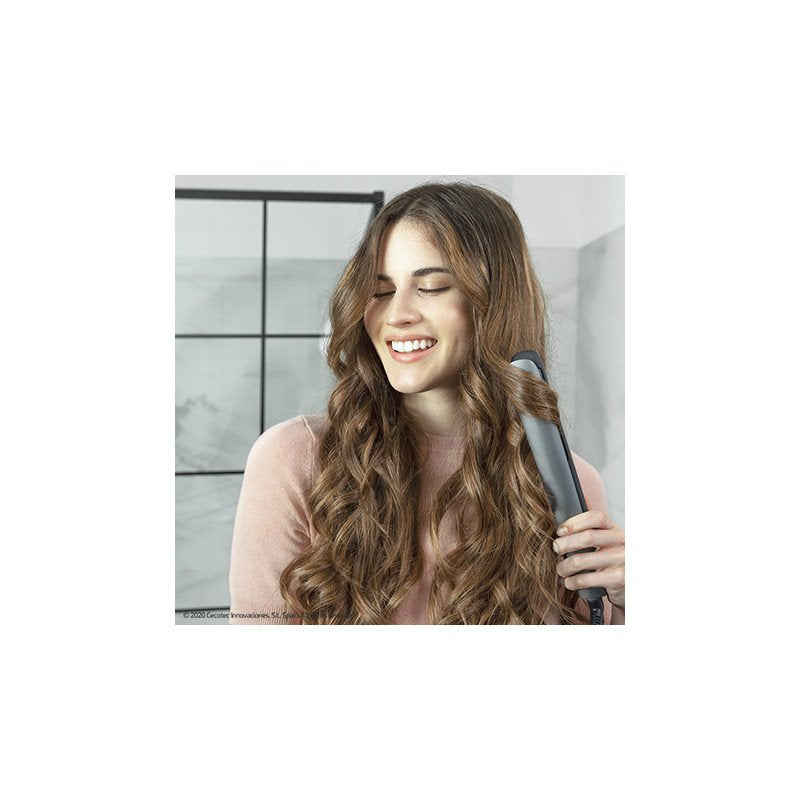 Plancha Para El Pelo Cecotec Bamba Ritualcare 890 Titanium Negra