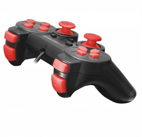 EAN 5901299947111 - Esperanza EGG106R mando y volante Negro, Rojo USB 2.0 Gamepad Analógico/Digital PC, Playstation 2, Playst imagen 2