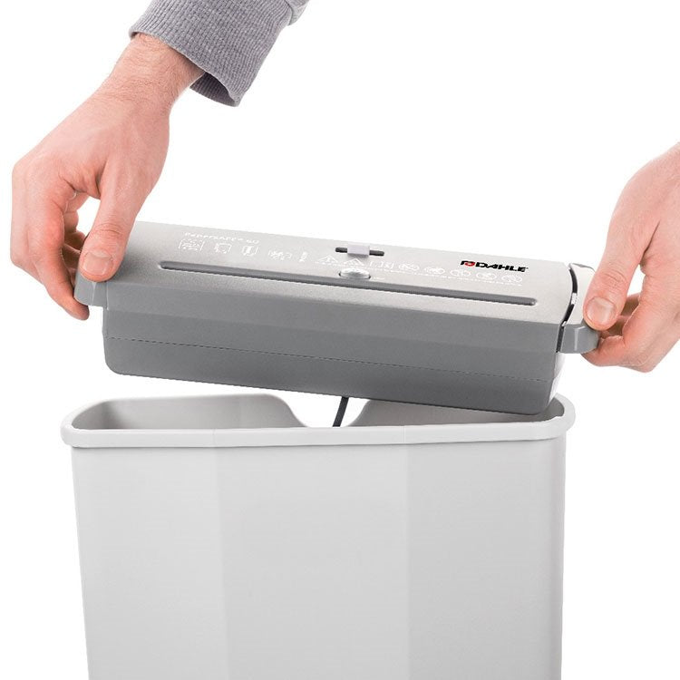 EAN 4009729074169 - Dahle PaperSAFE 60 triturador de papel Corte en tiras 70 dB 22 cm Gris imagen 5