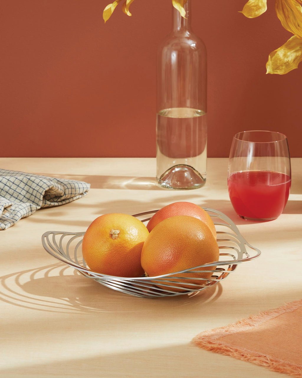 Alessi Aco02 Trinity Korbschale Aus Edelstahl 18/10 Glänzend Poliert ? 26,0cm