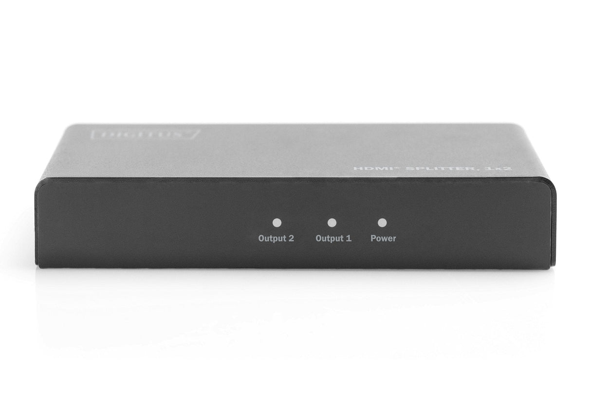 Digitus Ds-45324 4k Hdmi Splitter 1x2 4k2k Uhd/60hz Edid Hdr Hdcp Black
