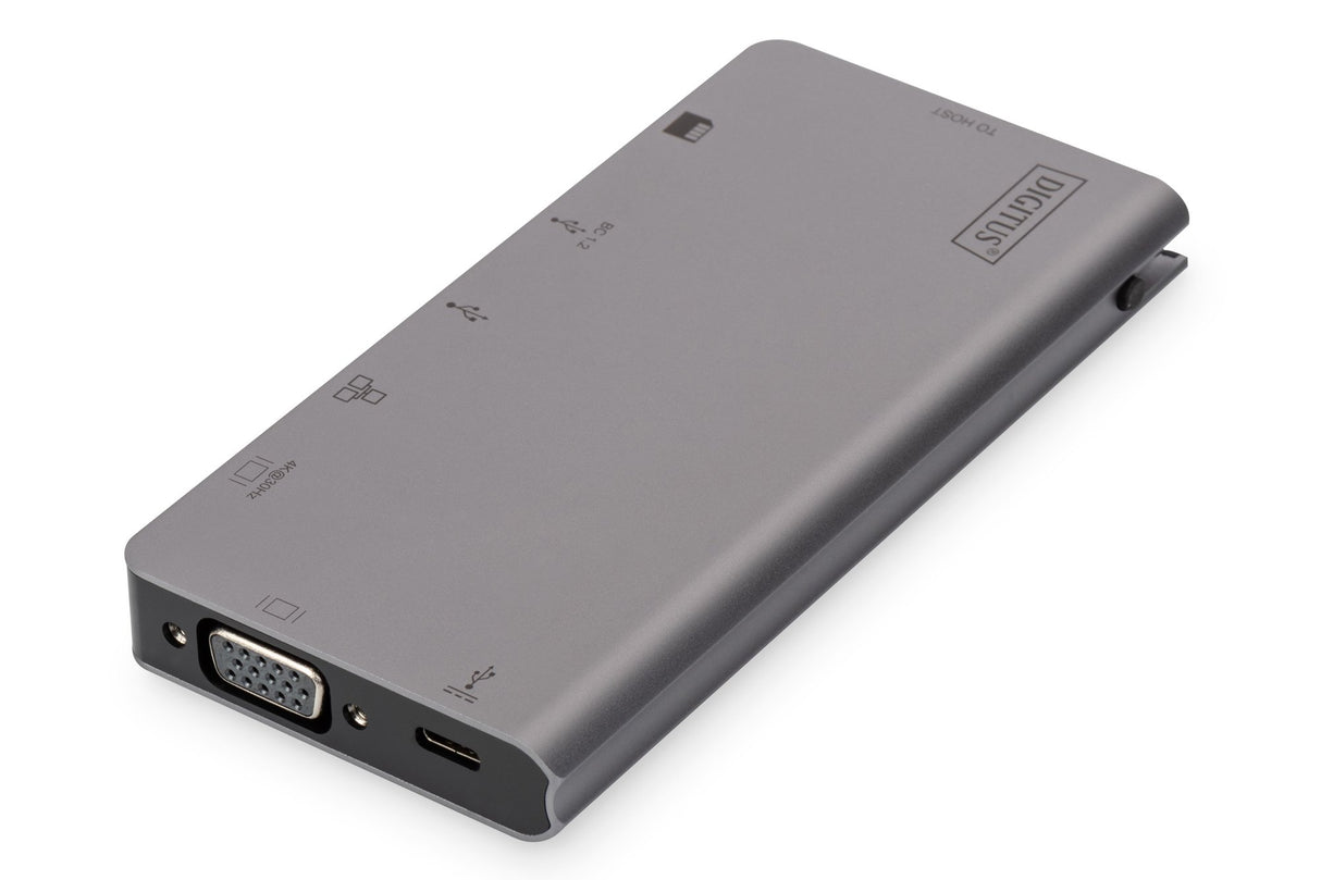 EAN 4016032456674 - Digitus DA-70877 base para portátil y replicador de puertos Alámbrico USB 3.2 Gen 1 (3.1 Gen 1) Type-C Gr imagen 6