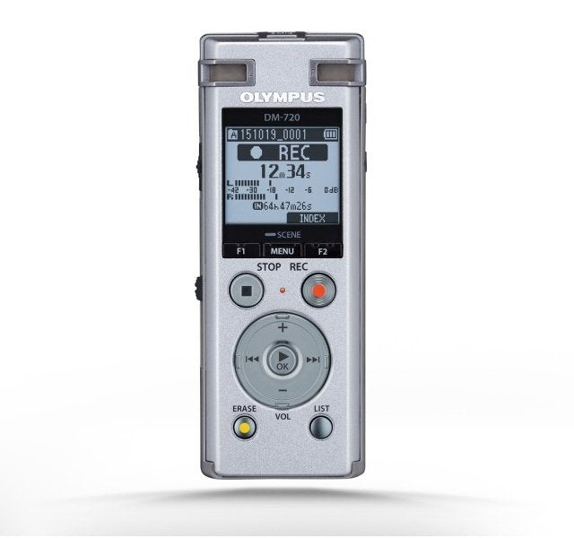 EAN 4545350048884 - Olympus DM-720 Memoria interna y tarjeta de memoria Plata imagen 4