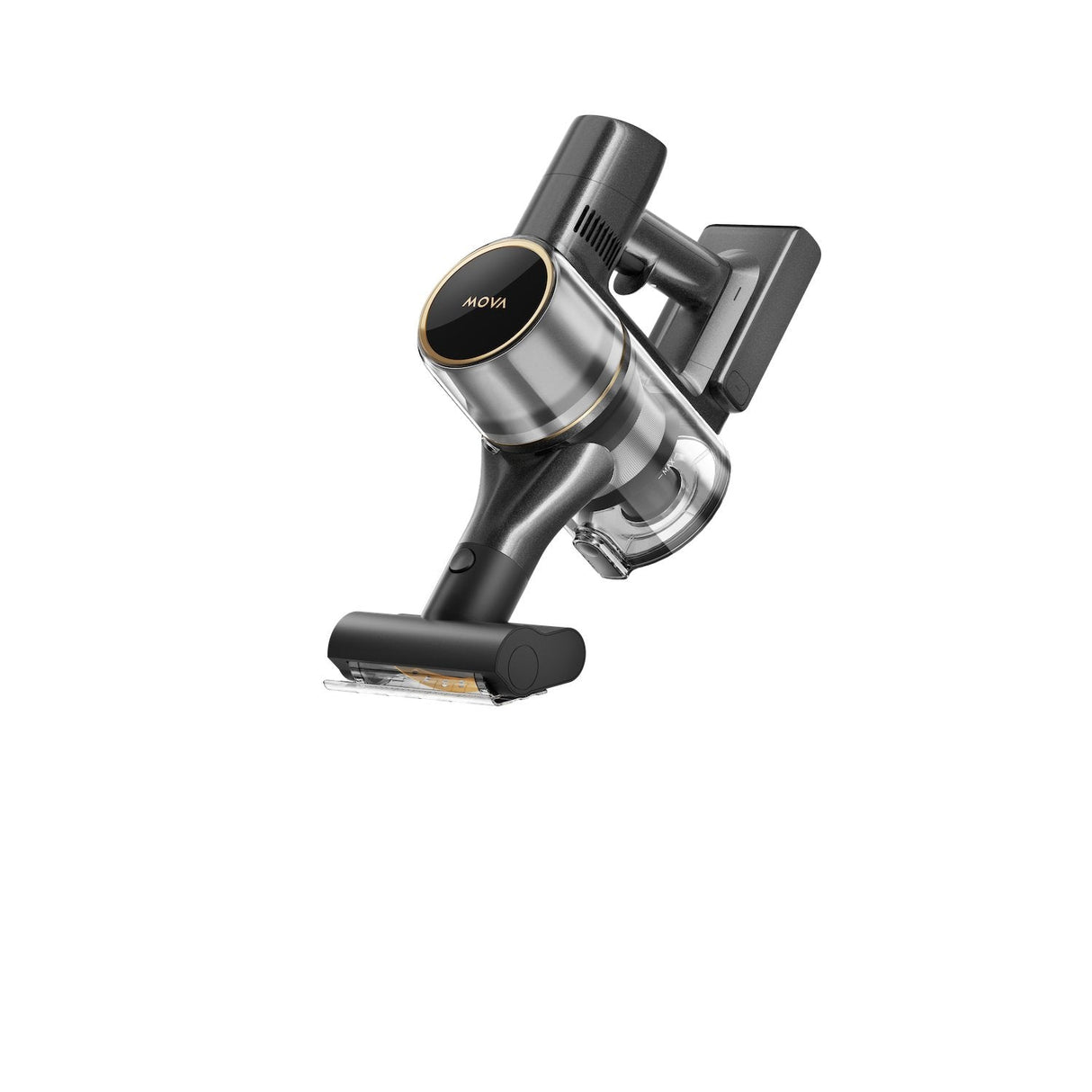 EAN 6977328062222 - MOVA Tech S5 Aspiradora escoba 2 en 1 Batería Secar Sin bolsa 0,6 L 570 W Negro, Oro 2,9 Ah imagen 6