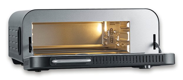 Severin Digital Pizzaofen Serico Schwarz, 2,000 Vatios, Para Pizzas De Hasta Aprox. Ø 30 Cm 4008146044038.0