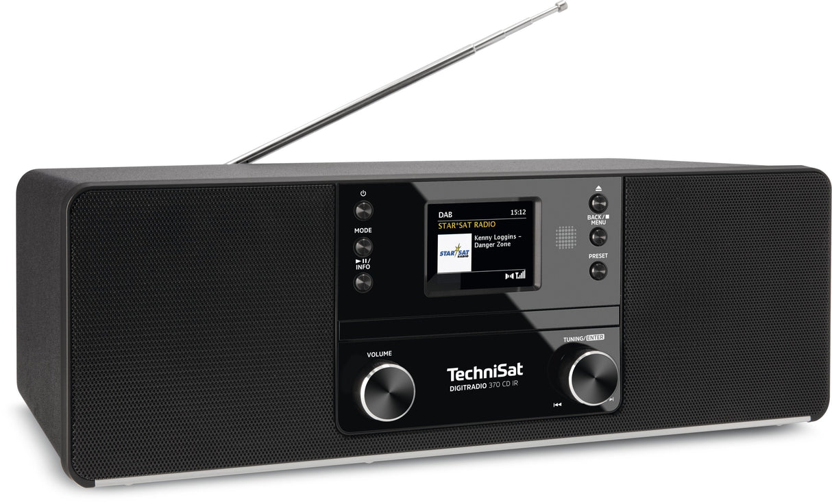 EAN 4019588039490 - TechniSat DIGITRADIO 370 CD IR Minicadena de música para uso doméstico 10 W Negro imagen 2