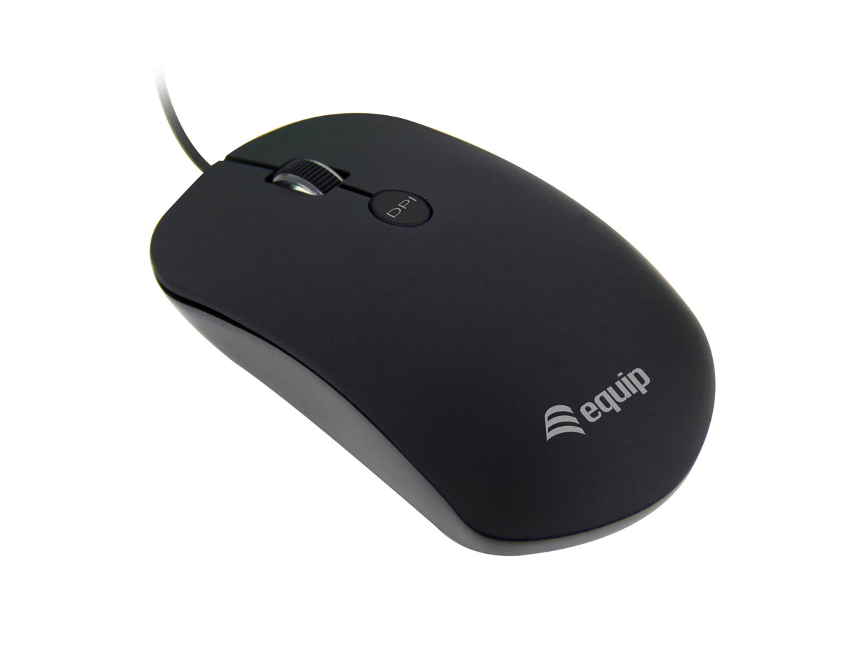 EAN 4015867227275 - Equip 245114 ratón Oficina Ambidextro USB tipo A Óptico 1600 DPI imagen 2