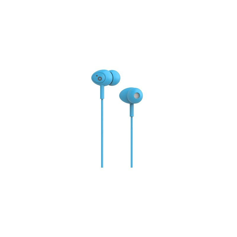 Auriculares Intrauditivos Sunstech Pops Con Micrófono Jack 3.5 Azules