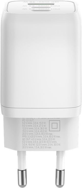 EAN 4040849647543 - Goobay 64754 cargador de dispositivo móvil Auriculares, Portátil, Smartphone Blanco Corriente alterna Car imagen 4