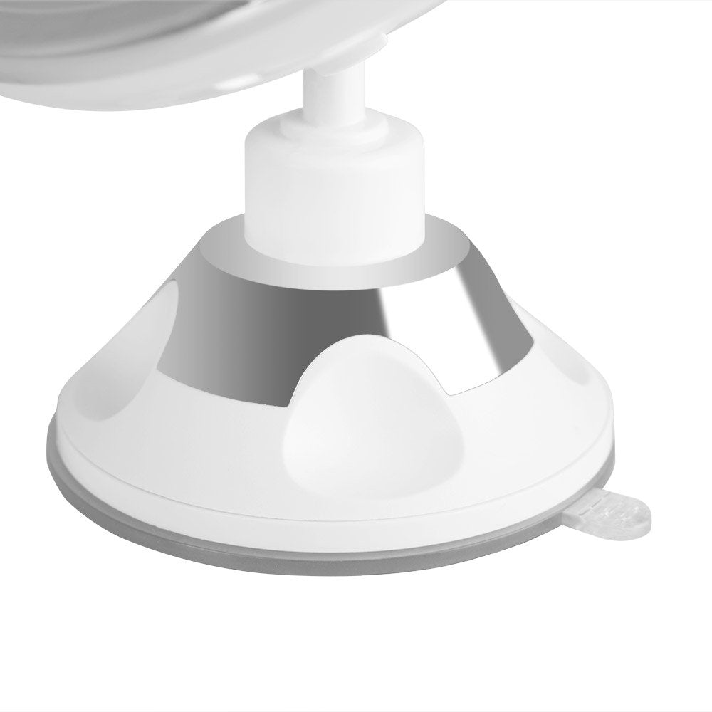 Espejo Cosmético De Pared Con Luz Orbegozo Esp 1010 Ø17cm