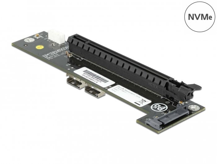 Delock Konverter 2 X Sff-8654 Para Bifurcación Pcie X16, Tarjeta De Interfaz 64148