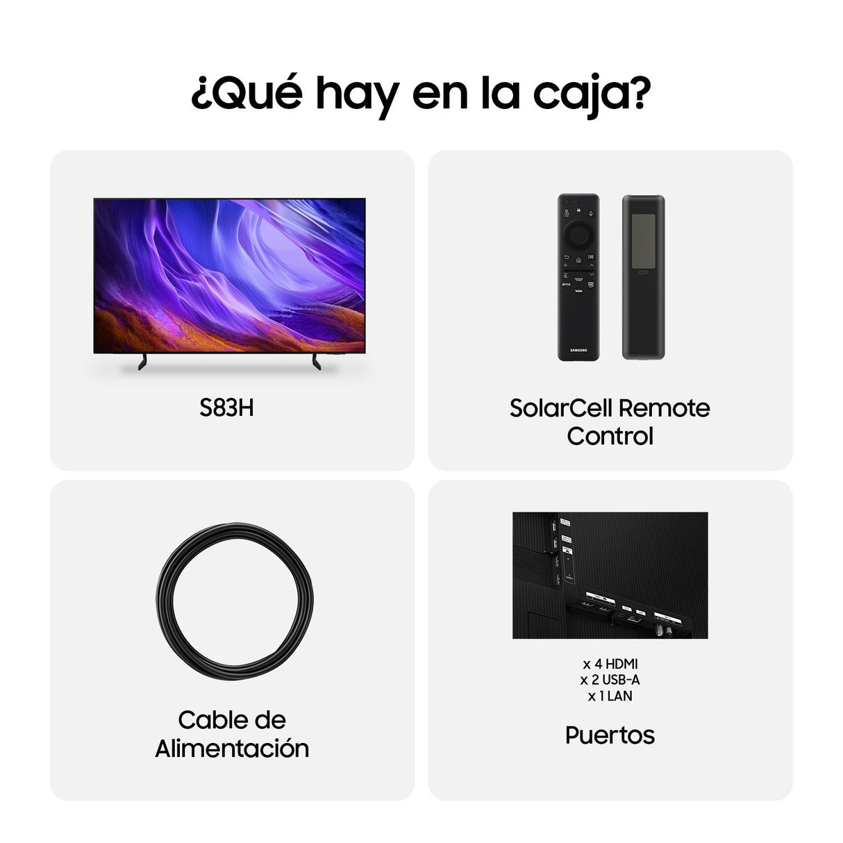 EAN 8806099111106 - Samsung TQ77S83HAEXXC Televisor 195,6 cm (77") 4K Ultra HD Wifi Negro imagen 8
