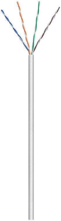 Goobay 68710 Cable De Red Cat 5e, U/Utp, Gris, 100m