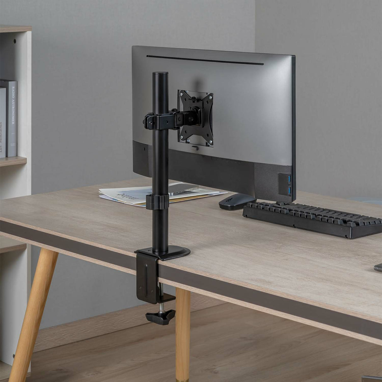 EAN 8436574709872 - AISENS DT32TSR-227 soporte para monitor 81,3 cm (32") Escritorio imagen 4