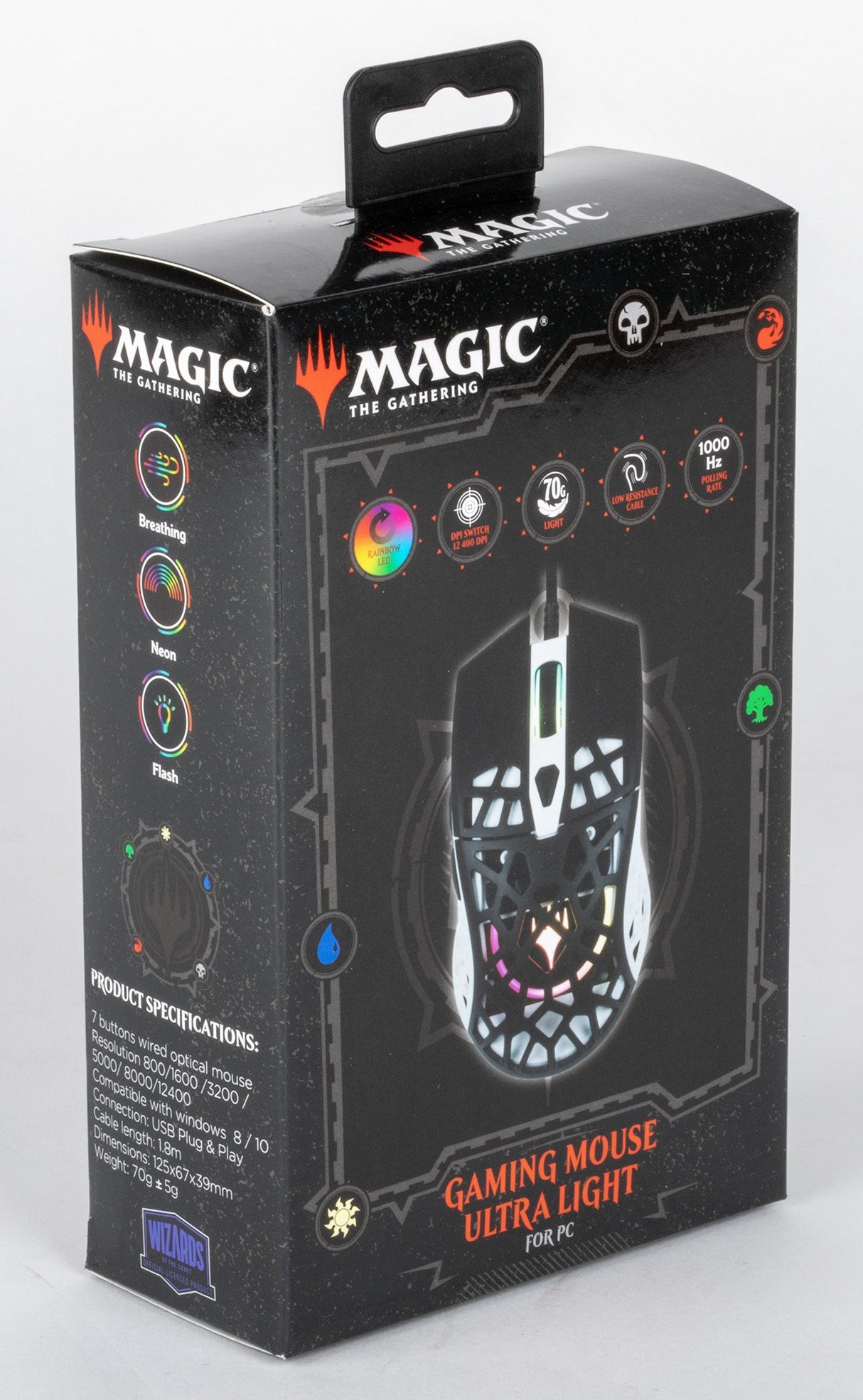 EAN 3328170294218 - Konix KX MAGIC ULTRA LIGHT MOUSE ratón Juego Ambidextro USB tipo A Óptico 12400 DPI imagen 9