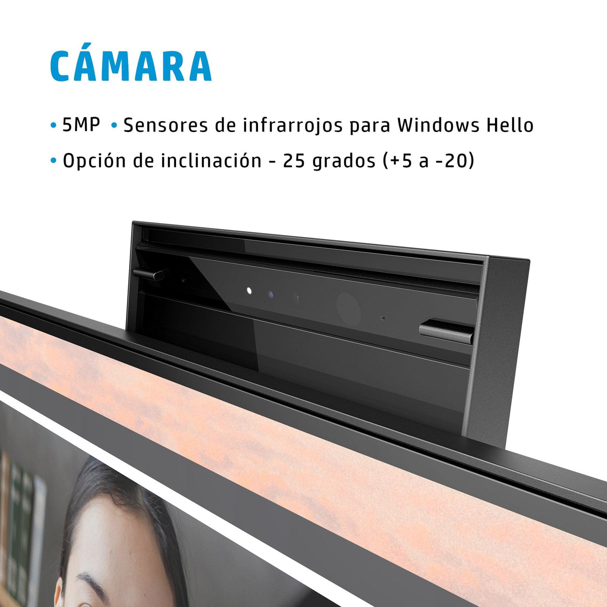 EAN 0195122021795 - HP E24mv G4 FHD Conferencing Monitor pantalla para PC 60,5 cm (23.8") 1920 x 1080 Pixeles Full HD LCD Neg imagen 14