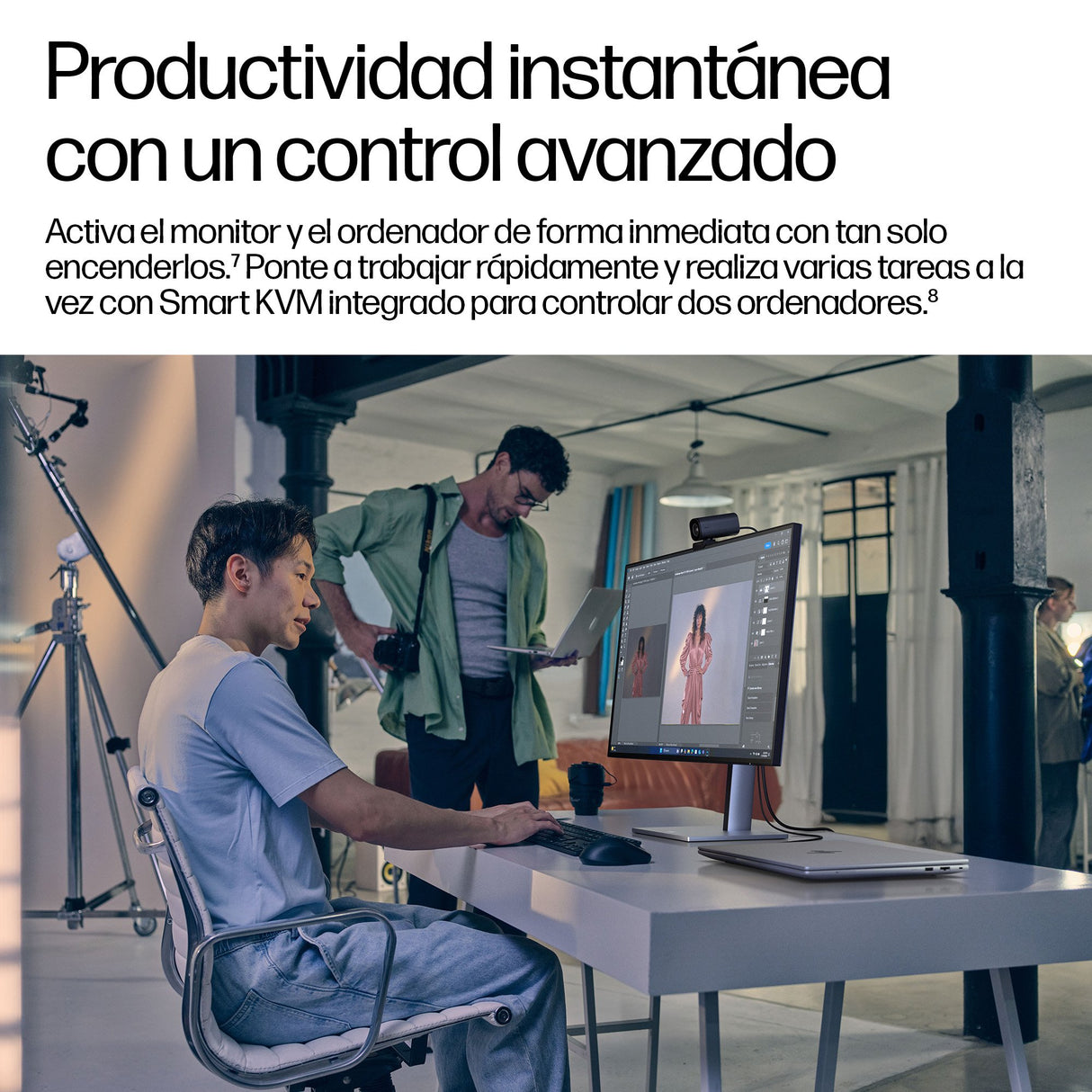 EAN 0198990309705 - HP Series 7 Pro 31.5 inch 4K Thunderbolt 4 Docking Monitor - 732xk pantalla para PC 80 cm (31.5") 3840 x imagen 11
