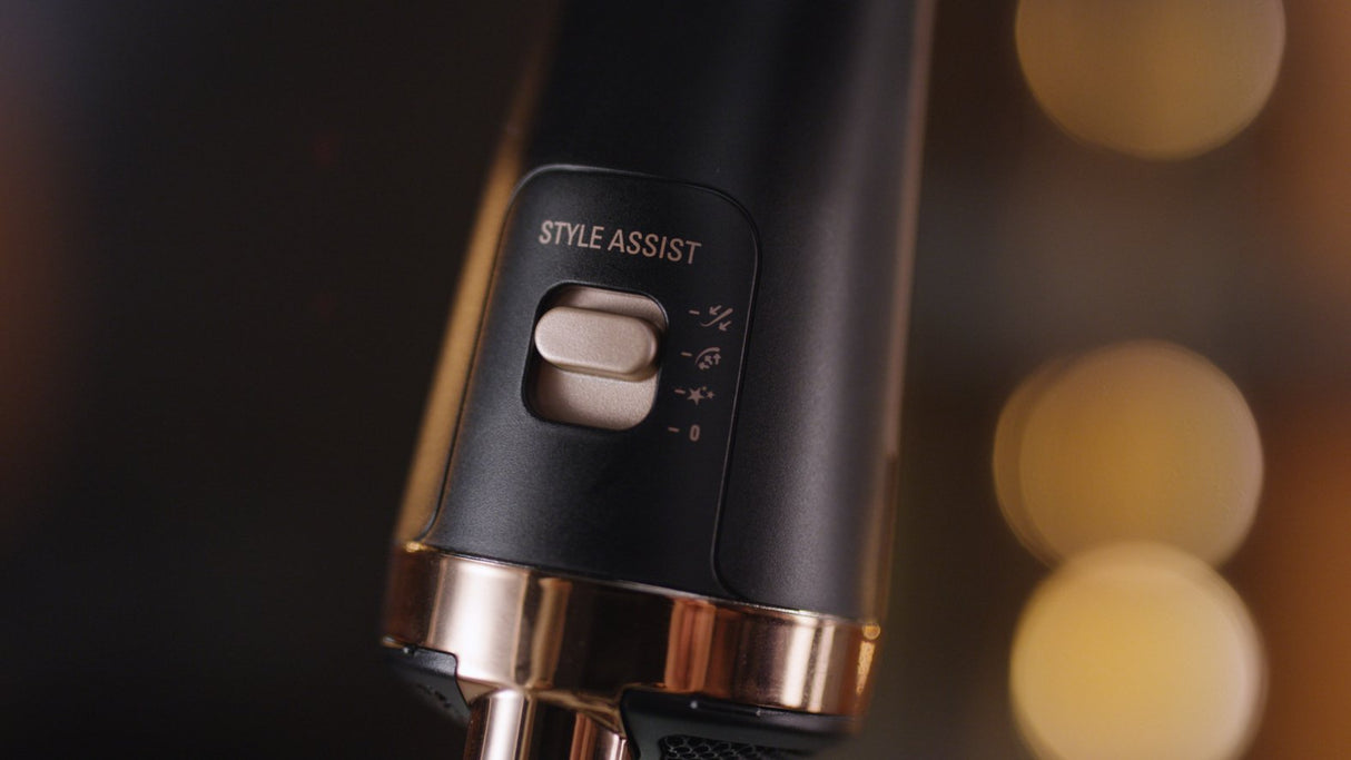 Rowenta Ultimate Experience Cf9625 Cepillo De Aire Caliente Caliente Negro, Bronce 750 W