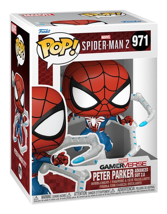 Funko Pop Peter Parker 971 - Spider-Man 2 - 889698761093