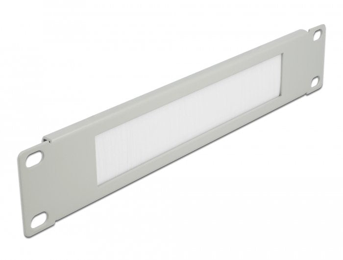 Delock 10 Escobilla Gestión Cable 1 U Gris