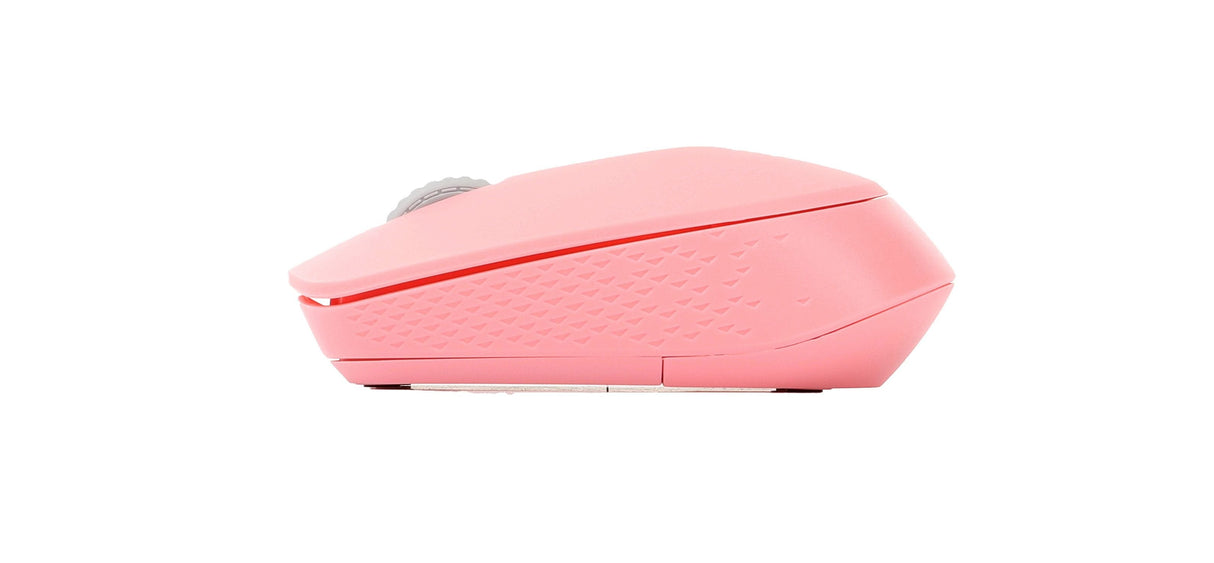 Mouse Rapoo Wireless Y Bluetooth M100 Silent 2.4g Ghz Bt 4.0 Usb 3.0 3 Botones 1300 Ppp Rosa