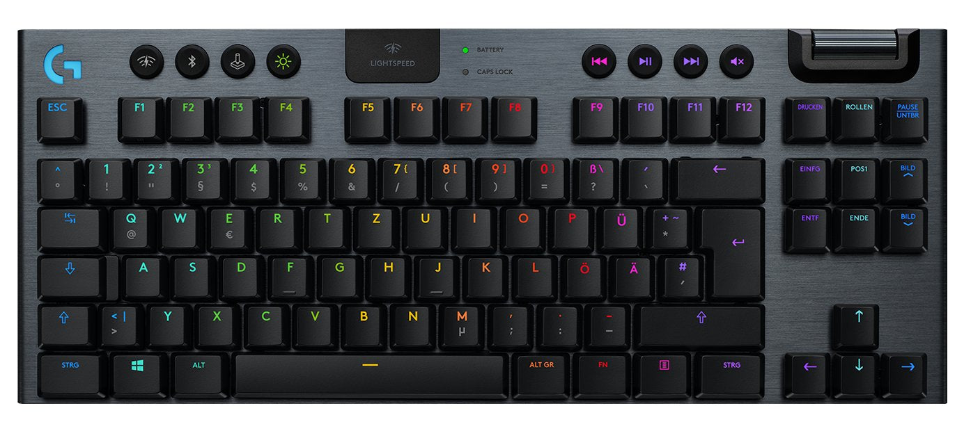 EAN 5099206088757 - Logitech G 920-009496 teclado Juego USB QWERTZ Alemán Carbono imagen 1