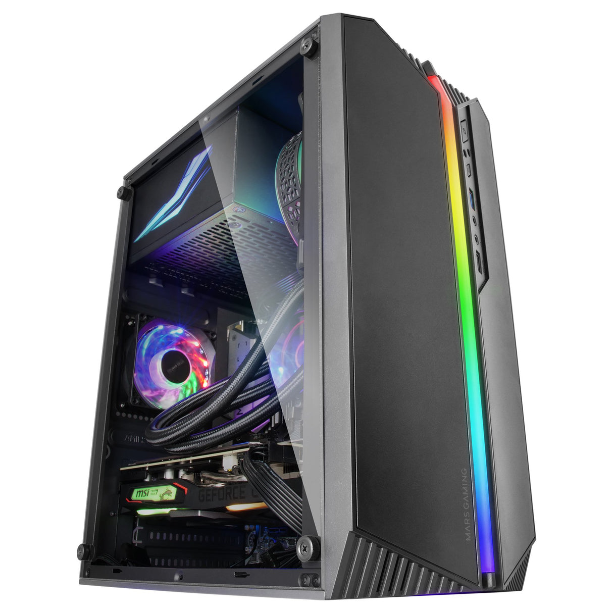 EAN 8435693101987 - Mars Gaming MCS1 carcasa de ordenador Mini Tower imagen 4