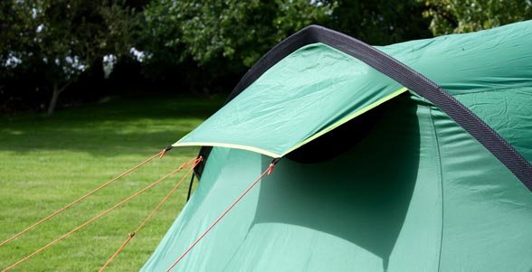 Tienda Tipo Túnel Coleman Chimney Rock 3 Plus Verde, Gris