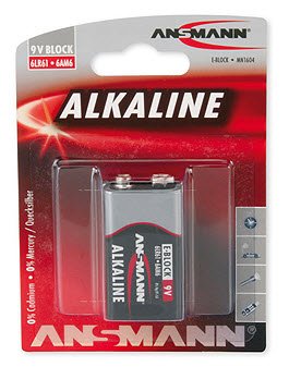 EAN 4013674007509 - Ansmann 9V E-Block Alcalino imagen 1