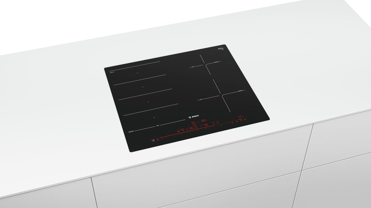 EAN 4242002915814 - Bosch Serie 8 PXE601DC1E hobs Negro Integrado Con placa de inducción 4 zona(s) imagen 4