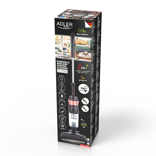 EAN 5903887809924 - Adler AD 7049 aspiradora de pie y escoba eléctrica Aspiradora escoba 2 en 1 Secar HEPA Sin bolsa 800 W Ne imagen 8