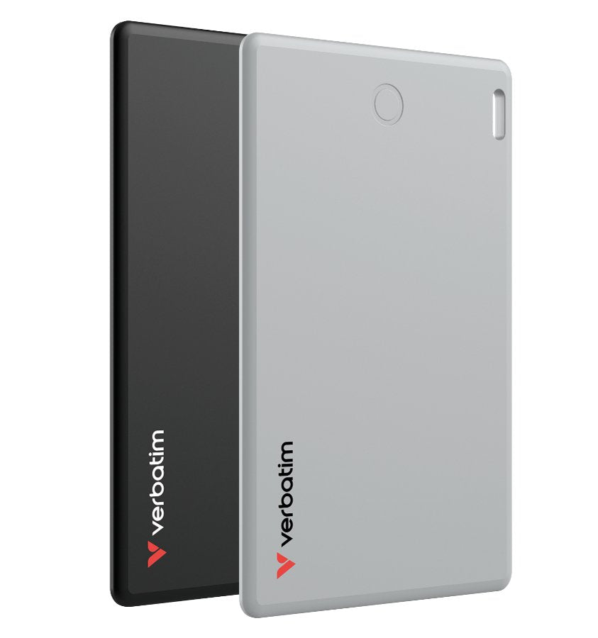 1x2 Verbatim My Finder Card Bt Schwarz/Silber Myfcr-02bs 32140