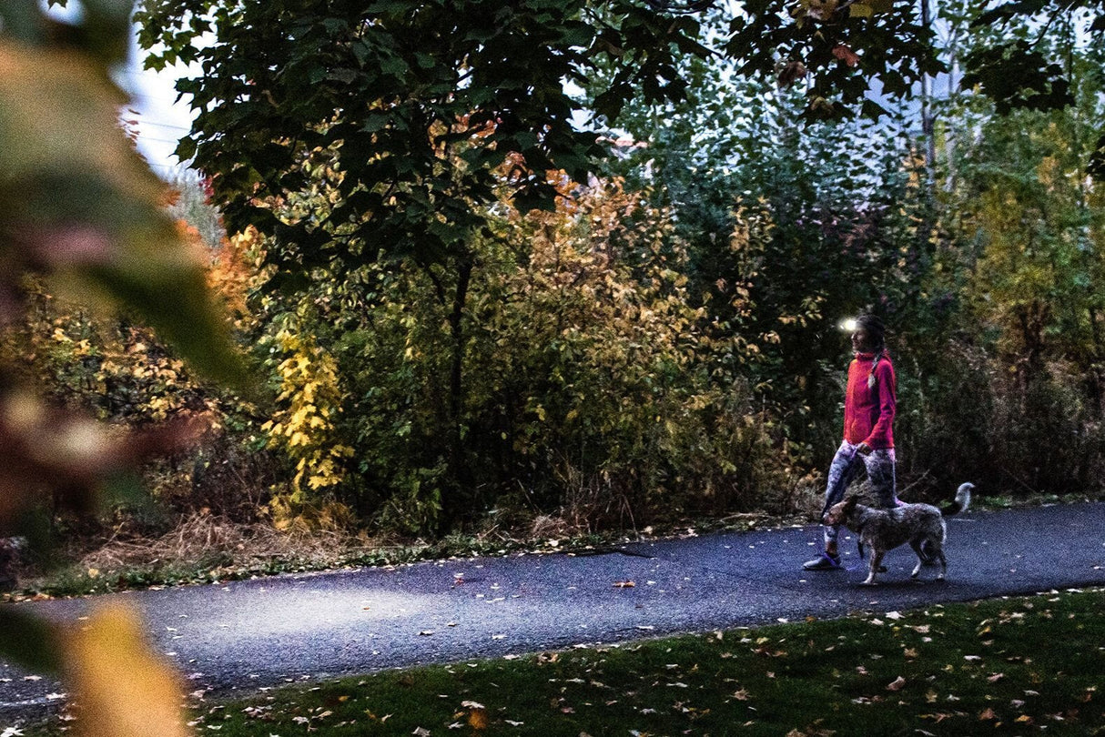 Linterna Frontal Ledlenser Hf4r Core, Luz Led Rojo/Gris 502792