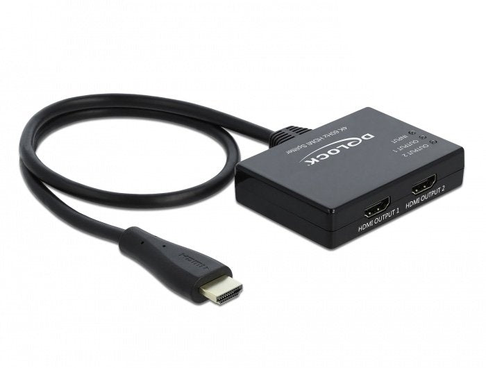 Delock 87747 Divisor De Video Hdmi 2x Hdmi