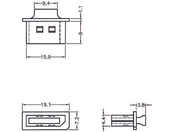 Delock 64025 Cubierta Contra Polvo Para Displayport Hembra Con Agarre. 10 Piezas En Negro