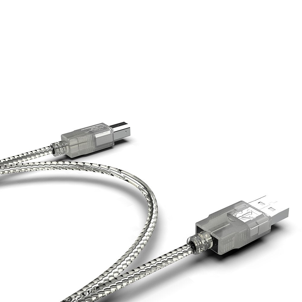 Inca Druckercable Usb-A2.0->Anschluss Drucker 1.50m Transp.