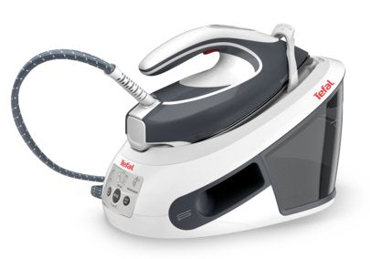 Tefal Sv8020e1 Estación Plancha Al Vapor 1,8 L Durilium Airglide Soleplate Gris, Blanco