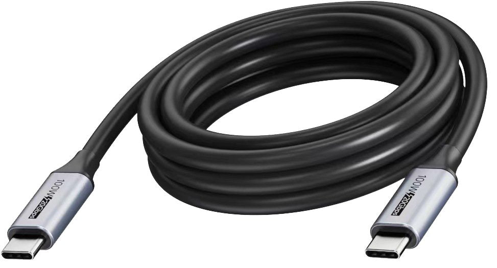 EAN 1043055500001 - Vision TC 5MUSBC/BL cable USB USB 3.2 Gen 2 (3.1 Gen 2) 5 m USB C Negro, Gris imagen 1