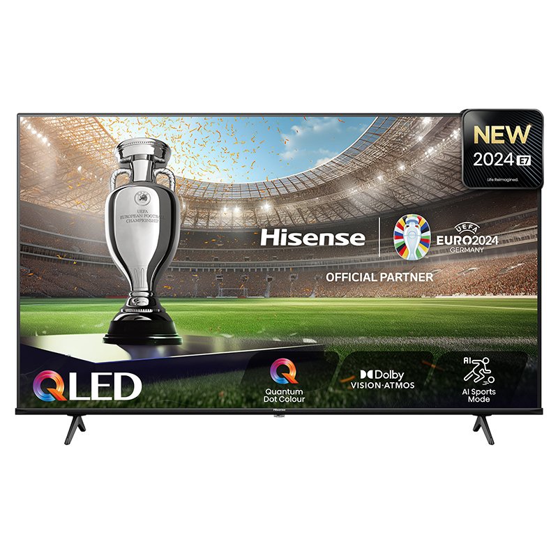 Hisense 50e77nq, Tv Qled 126 Cm (50 Pulgadas), Negro, Ultrahd/4k, Triple Sintonizador, Pvr 50e77nq