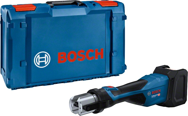 Prensadora Inalámbrica Bosch Professional Gpt 18v-32 Professional Solo, 18 Voltios, Prensadora Azul, Sin Batería Ni Cargador, En L-Boxx 06019m2100