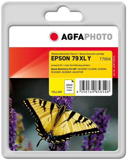 Agfaphoto Apet790yd Cartucho De Tinta 1 Pieza(S) Compatible Amarillo